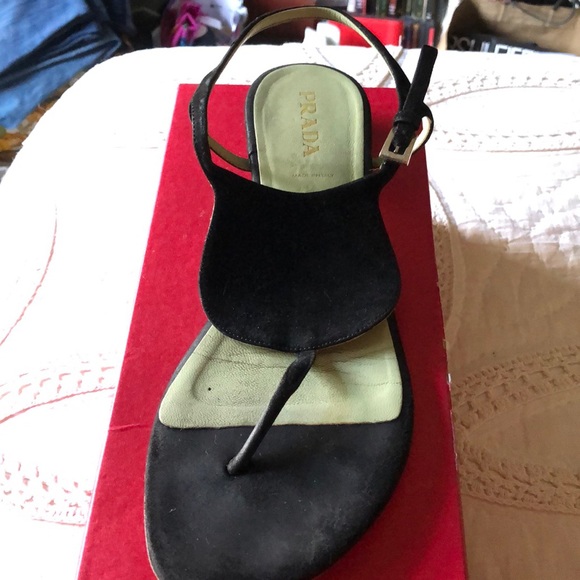 Prada Thong Sandals - Picture 1 of 5